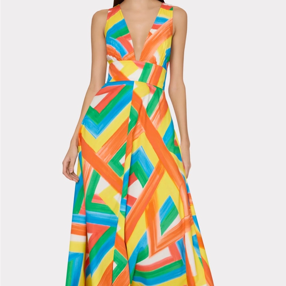 Gorgeous stretch cotton maxi dress